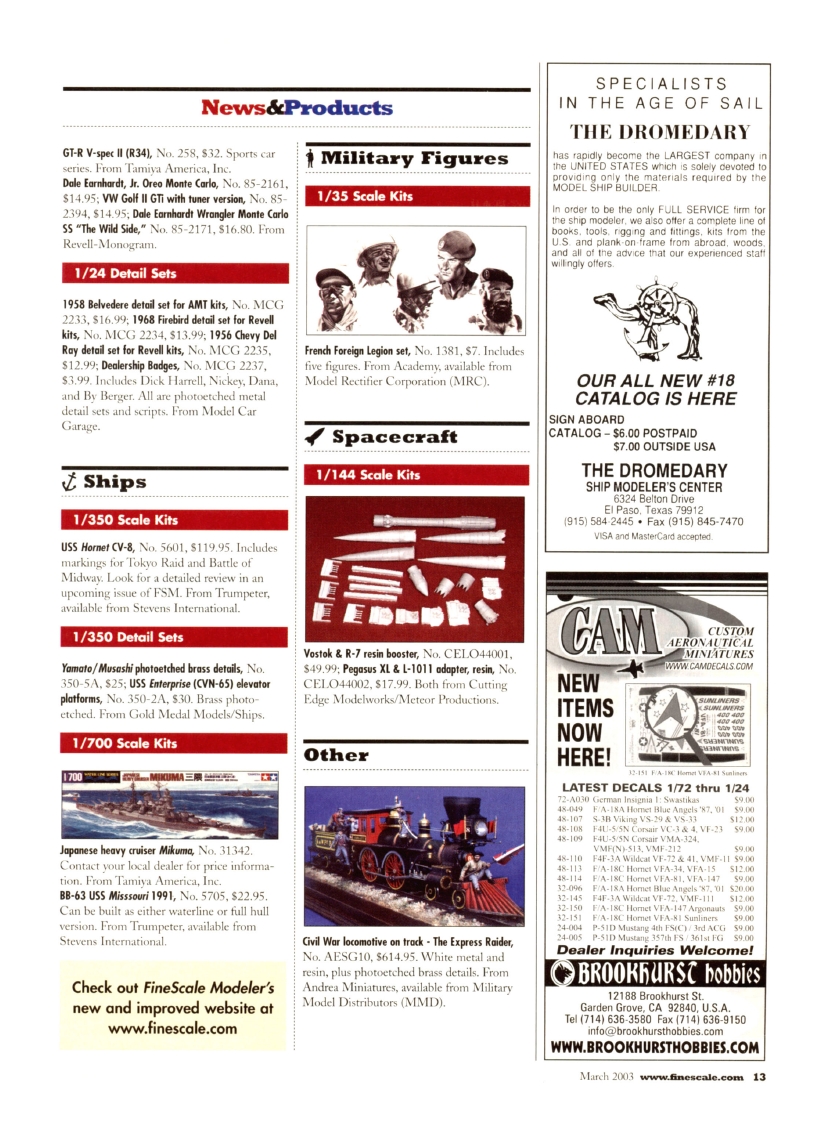 FineScale Modeler 2003-03 (Vol21-03)